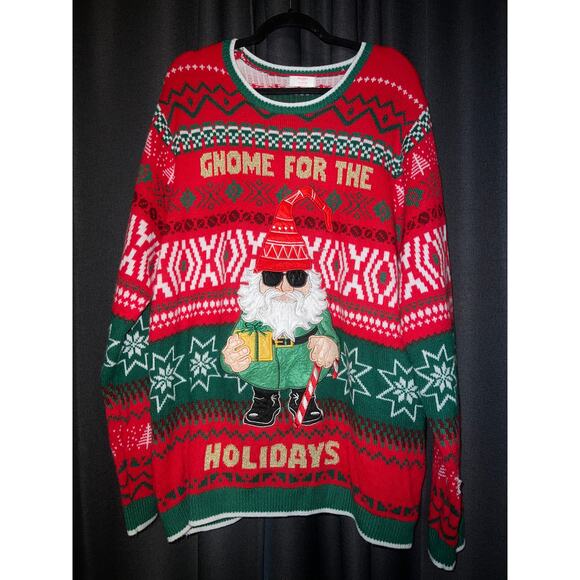 Ugly Christmas Sweater Sweaters - Ugly Christmas Sweater Xmas Size XL